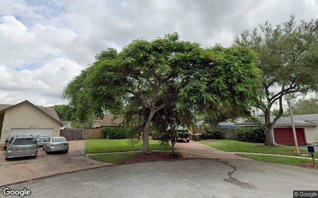 Street view of 2301 NW 102 Ave