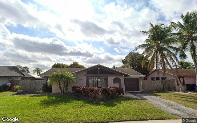 Street view of 5380 NW 32 Ct