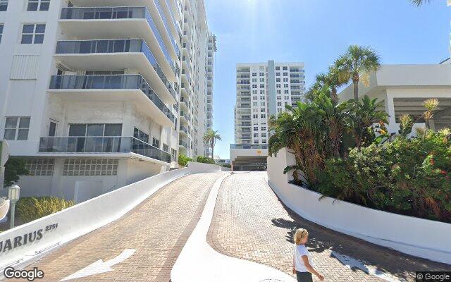 Street view of 2751 S Ocean Dr S1706