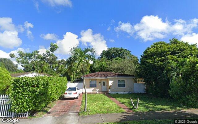 Street view of 879 NE 133 St